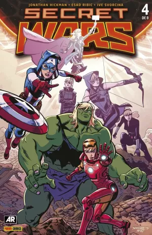 SECRET WARS 04 (PORTADA ALTERNATIVA)