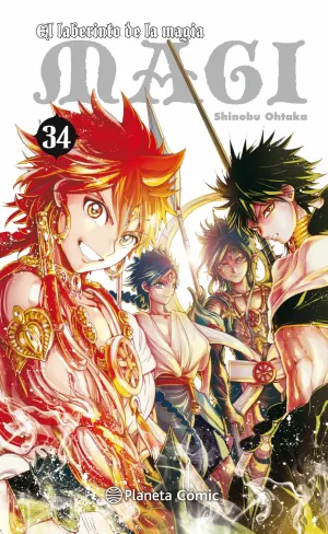 MAGI EL LABERINTO DE LA MAGIA 34