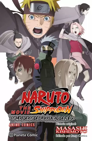 NARUTO ANIME CÓMIC 06: SHIPPUDEN - LOS HEREDEROS DE LA VOLUNTAD DE FUEGO