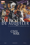 HÉROES DE ALQUILER 01: CIVIL WAR