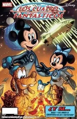 LOS 4 FANTASTICOS 05 (PORTADA DISNEY FANTASTIC FOUR 60)
