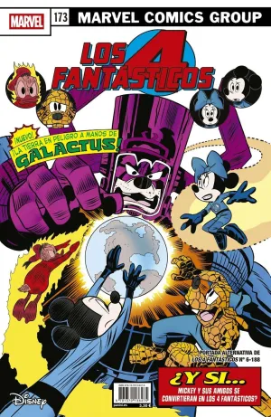 LOS 4 FANTÁSTICOS (2025) 06 (PORTADA ALTERNATIVA DISNEY FANTASTIC FOUR 173)