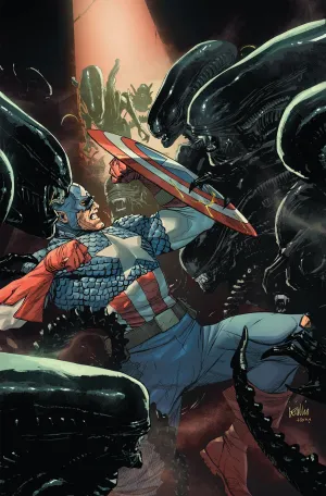 ALIEN VS. CAPITÁN AMÉRICA ALIEN VS. CAPITÁN AMÉRICA