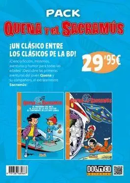 PACK QUENA Y EL SACRAMÚS 01 Y 02