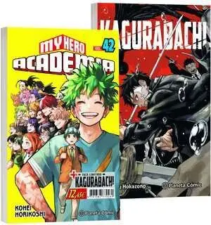 PACK ESPECIAL. MY HERO ACADEMIA 42 + KAGURABACHI 01