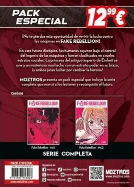 FAKE REBELLION - PACK ESPECIAL DE 2 TOMOS