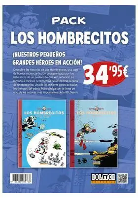 LOS HOMBRECITOS PACK 02 Y 03