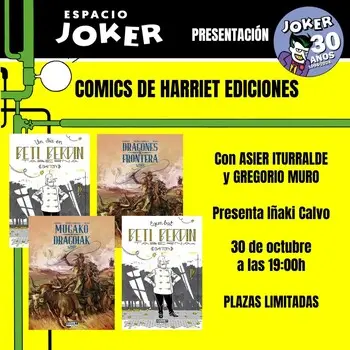 Presentación de Harriet Ediciones, Presentación de Harriet Ediciones,