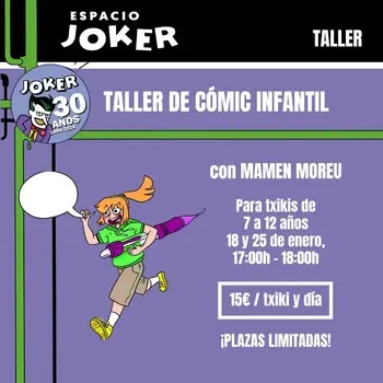 Curso de cómic infantil con Mamen Moreu.