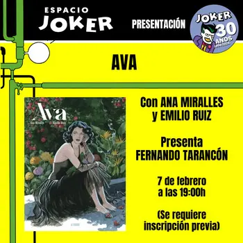 Presentación de Ava de editorial Astiberri Presentación de Ava de editorial Astiberri