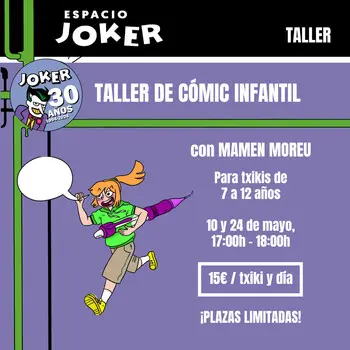 Curso de cómic infantil con Mamen Moreu.