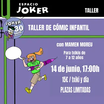 Curso de cómic infantil con Mamen Moreu.