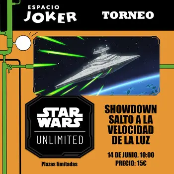 Torneo Star Wars Unlimited Store Showdown Salto a la Velocidad de la luz