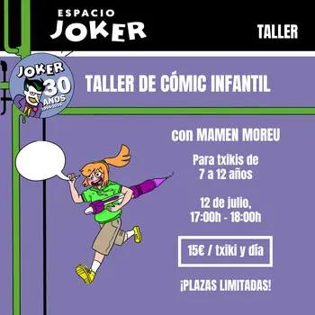 Curso de cómic infantil con Mamen Moreu