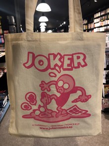 BOLSA TELA DE JOKER NEGRA